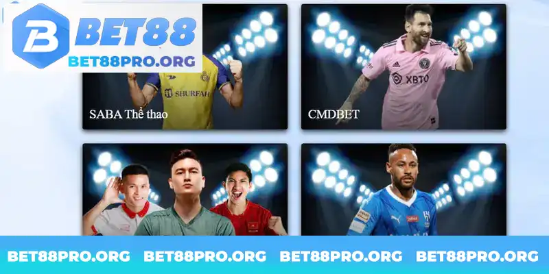 Thể thao Bet88 đa dạng các phòng chơi Thể thao Bet88 đa dạng các phòng chơi